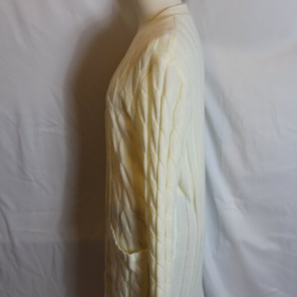 Fashion Cable Knit Cardigan Women's Large - Picture 6 of 9